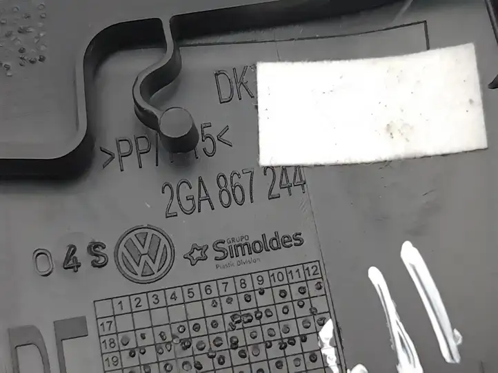 Volkswagen T-Roc (2017 - ) 2GA867244 Верхняя обшивка стойки B — фото 6
