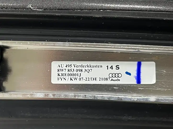 Audi A5 (2016 - ) 8W7853098 Задняя боковая обшивка салона — фото 9