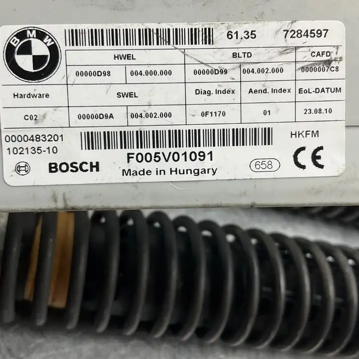 BMW 7 F01 (2008 - 2016) 7284597 Блок управления крышкой багажника — фото 11