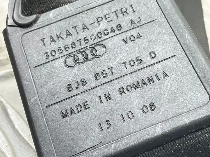 Audi TT TTS Mk2 (2006 - 2010) 8J8857705D Передний ремень безопасности — фото 4
