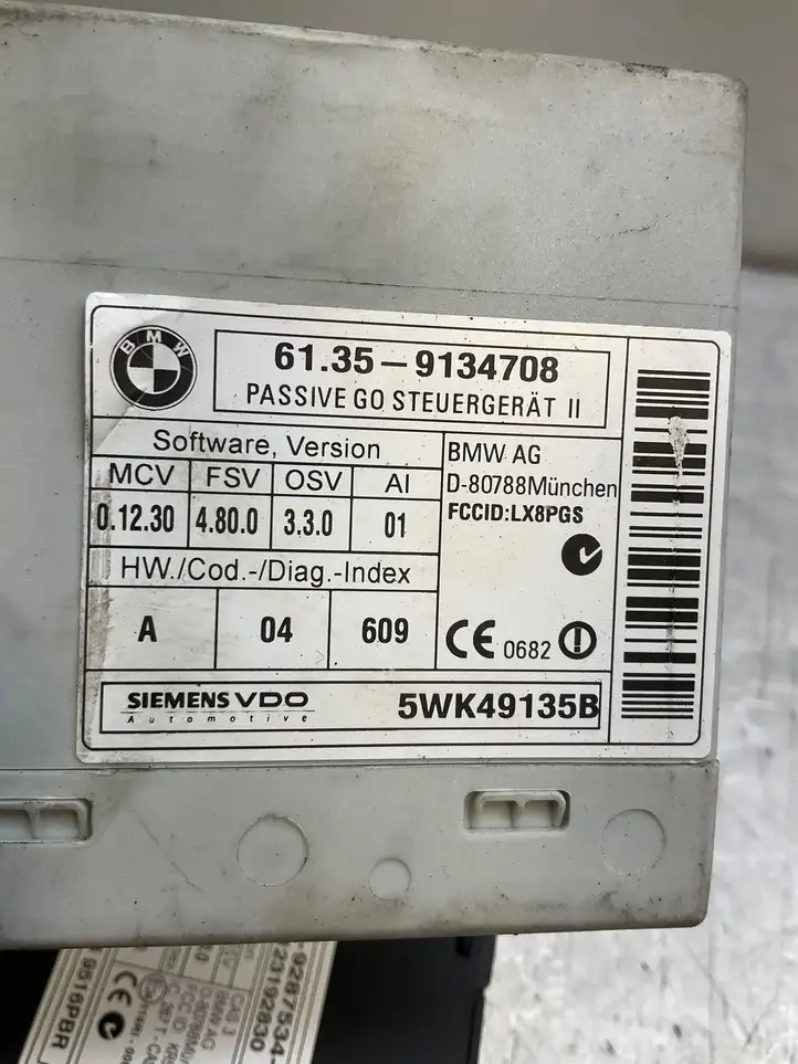 BMW 3 E92 E93 (2005 - 2014) 9134708 Блок бесключевого доступа — фото 10