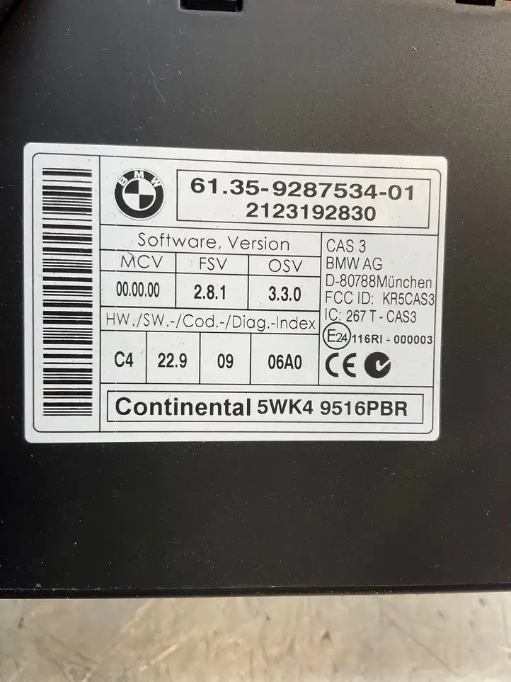 BMW 3 E92 E93 (2005 - 2014) 9134708 Блок бесключевого доступа — фото 13