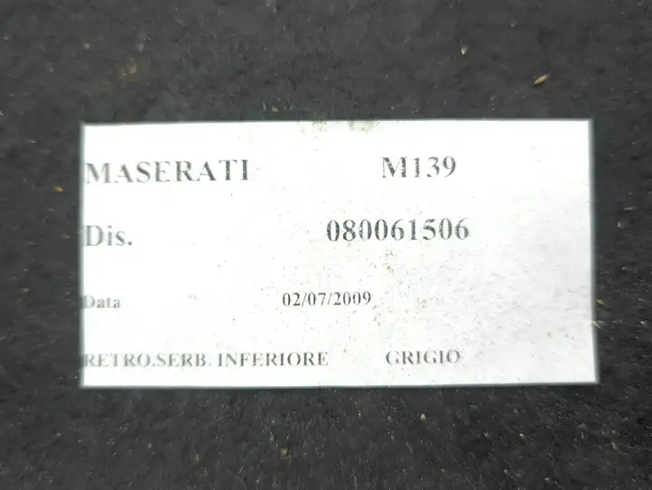 Maserati Quattroporte (2003 - 2008) 080061506 Прочая отделка багажника — фото 8