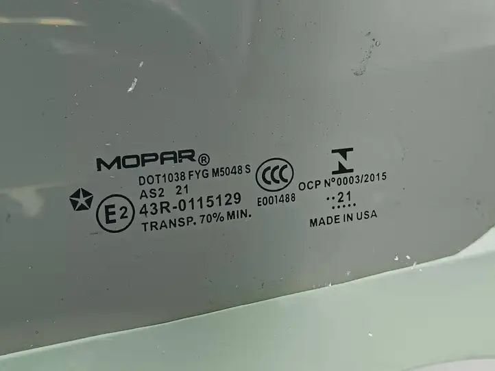 Jeep Wrangler (2018 - ) 43R0115129 Стекло задней двери — фото 6