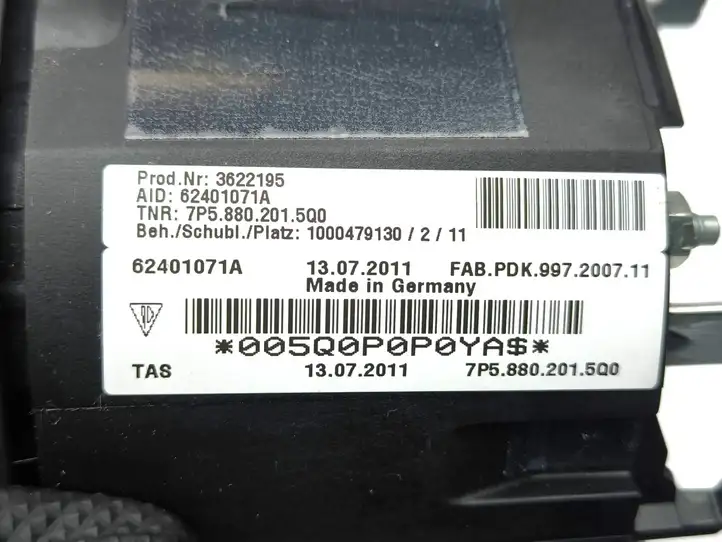 Porsche Cayenne (92A) (2011 - 2017) 7P5880201 Подушка безопасности руля — фото 2