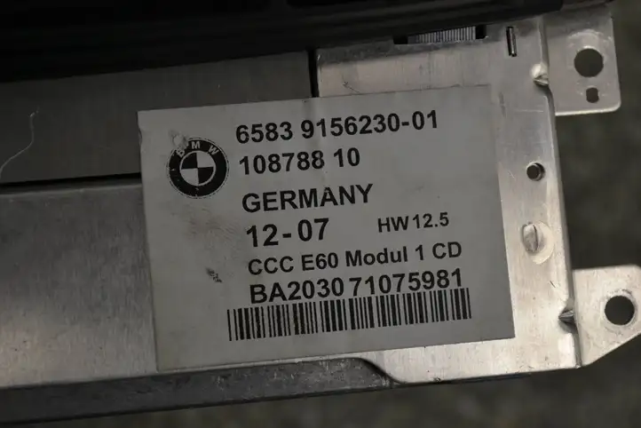BMW 5 E60 E61 (2004 - 2010) 108788 Магнитола / мультимедийная система — фото 2