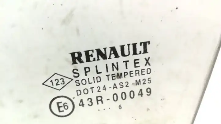 Renault Scenic II - Grand scenic II (2006 - 2009) DOT24AS2M25 Стекло передней двери — фото 7