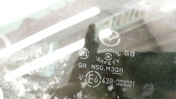 Mazda 2 (2007 - 2010) NSGM3Q8 Стекло задней двери — фото 7
