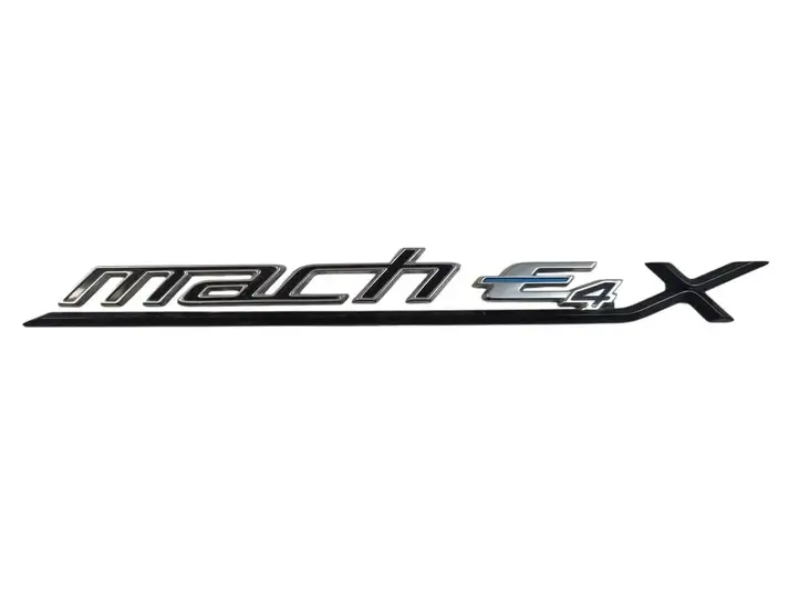 Ford Mustang Mach-E (2020 - ) MACHE4X Эмблема модели на переднюю дверь — фото 1