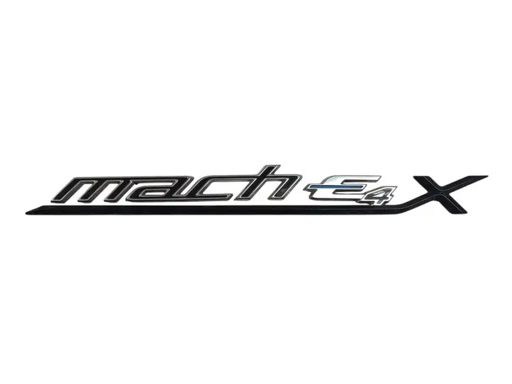 Ford Mustang Mach-E (2020 - ) MACHE4X Эмблема модели на переднюю дверь — фото 1