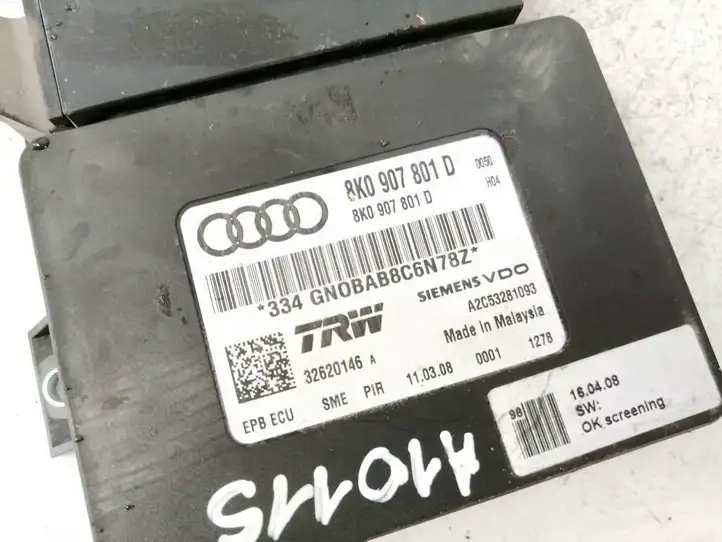 Audi A4 (2007 - 2011)  8k0907801d Блок управления тормозной системы
