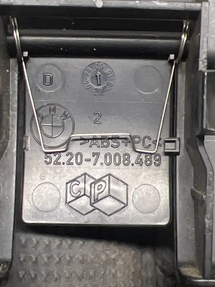 BMW 3 E46 (1998 - 2005) 7008489 Заглушка ISOFIX — фото 3