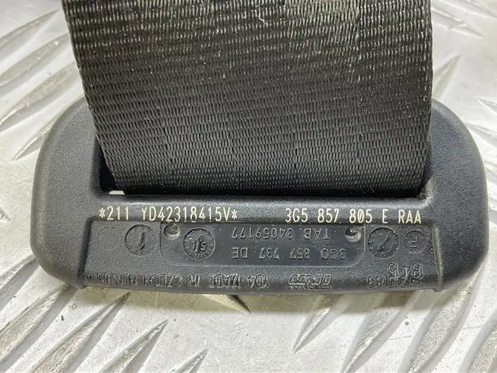 Volkswagen PASSAT B8 (2015 - ) 3G5857805E Задний ремень безопасности — фото 2