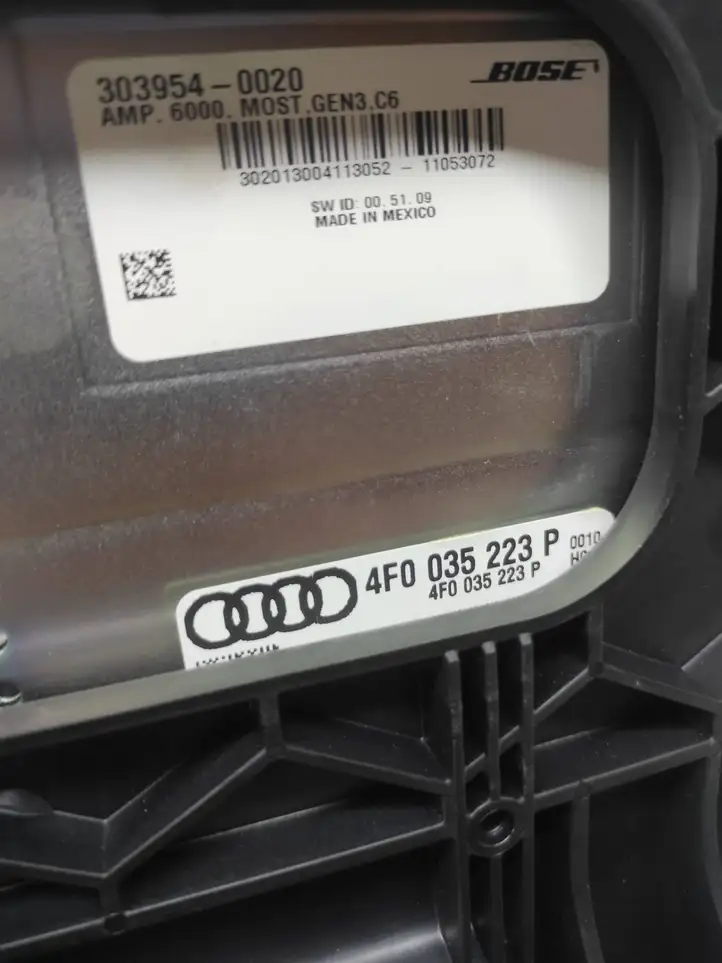 Audi A6 S6 C6 4F (2004 - 2008) 3039540020 Усилитель звука — фото 6