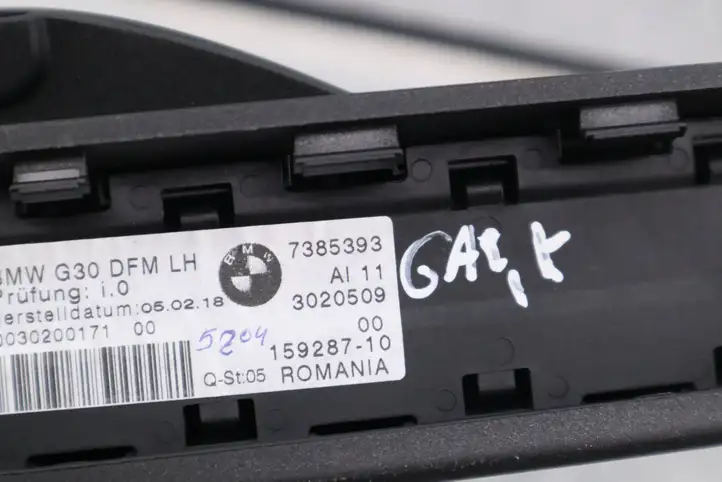 BMW 5 G30 G31 (2016 - ) 7385056 Солнцезащитная шторка — фото 6
