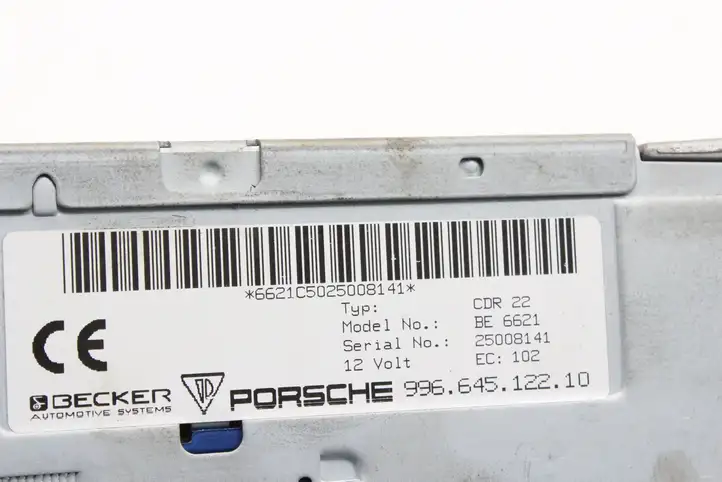Porsche Boxster 986 (1996 - 2004) 99664512210 Магнитола / мультимедийная система — фото 4