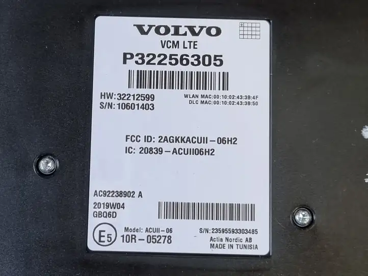 Volvo XC60 (2017 - ) 32256305 Блок GSM — фото 2