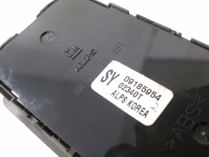Opel Signum (2002 - 2008) 09185954 Блок кнопок стеклоподъемников — фото 2