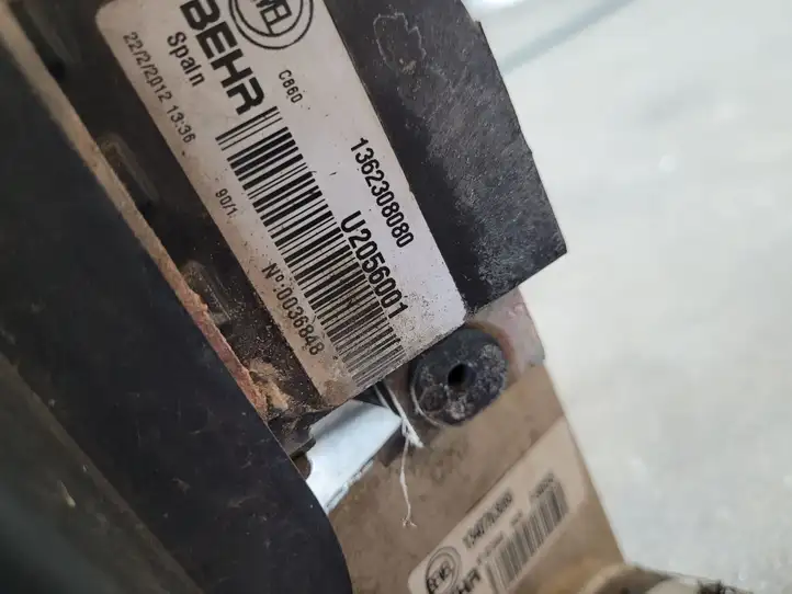 Fiat Ducato (2007 - 2014) 1358013080 Комплект радиаторов охлаждения — фото 12