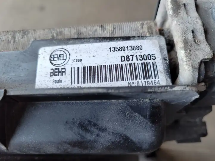 Fiat Ducato (2007 - 2014) 1358013080 Комплект радиаторов охлаждения — фото 18