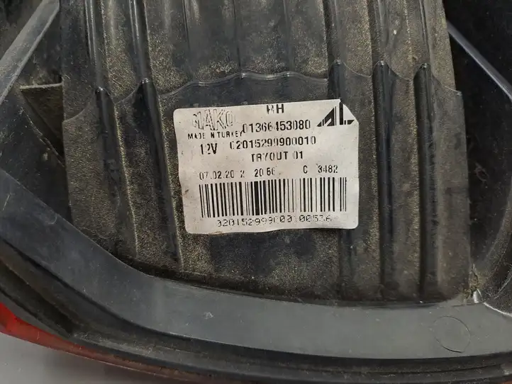 Fiat Ducato (2007 - 2014) 01366453080 Задний фонарь в кузове — фото 12