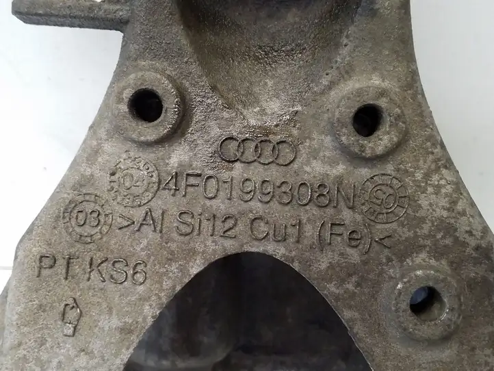 Audi A6 S6 C6 4F (2004 - 2008) 4F0199308N Кронштейн двигателя — фото 6