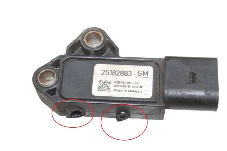 25182883 Chevrolet Captiva Išmetamųjų dujų slėgio daviklis