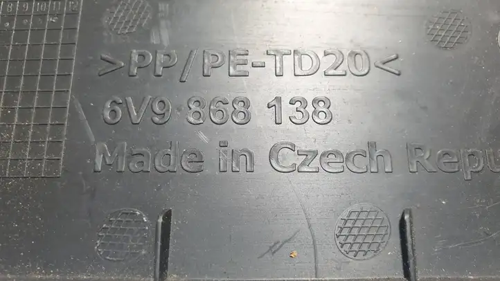 Skoda Fabia Mk3 (NJ) (2015 - 2021) 6V9868138 Перегородка органайзера — фото 4