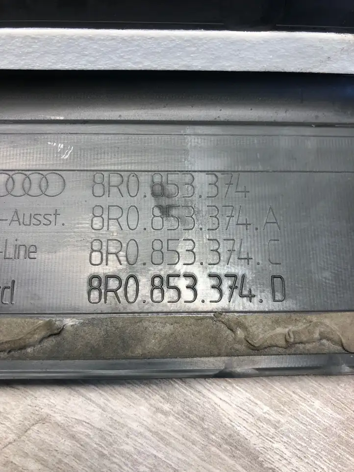 Audi Q5 SQ5 (2008 - 2012) 8R0853374A Внутренняя обшивка порога (комплект) — фото 2