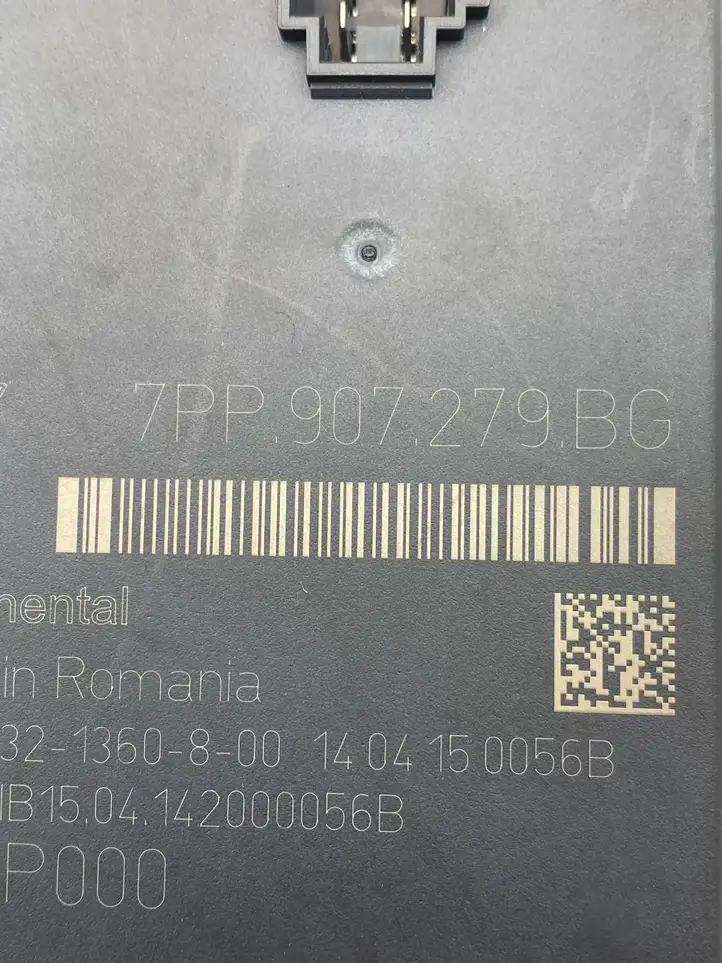 Porsche Macan (95B) (2014 - 2018) 7PP907279BG Модуль комфорта — фото 6