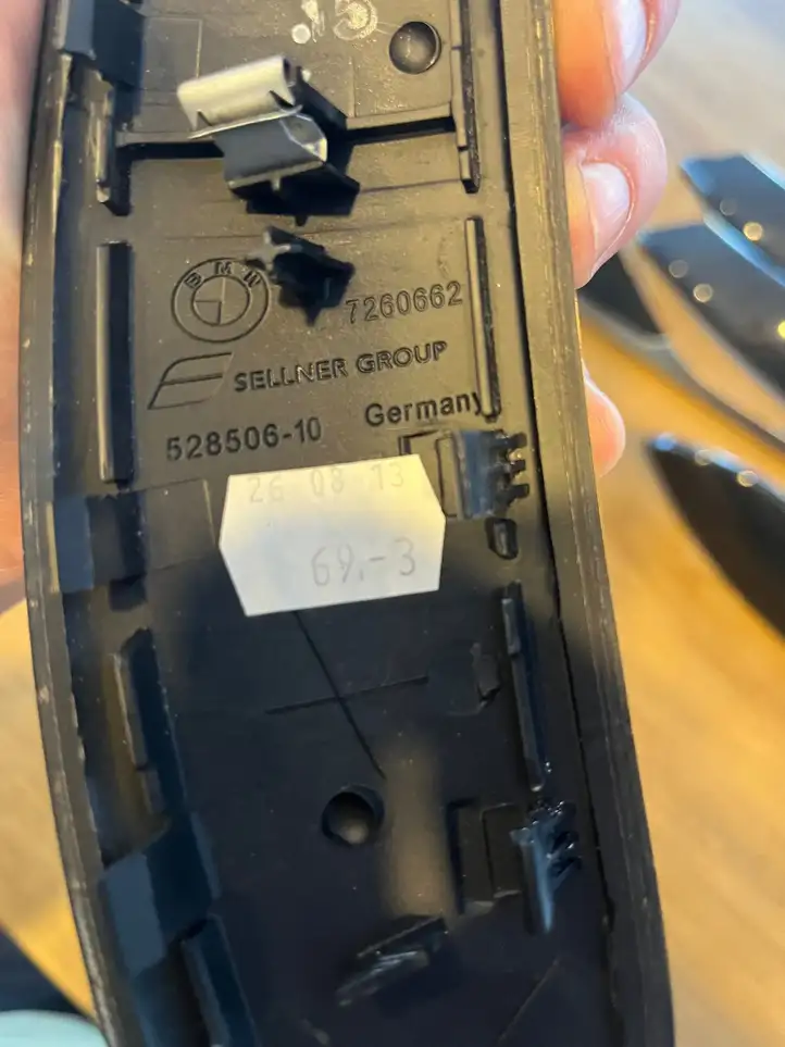 BMW 3 F30 F35 F31 (2012 - 2018) 9232072 Декоративная отделка — фото 7