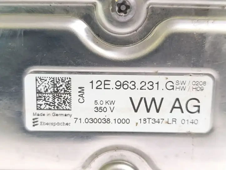 Volkswagen e-Golf (2013 - 2016) 5QE819013AD Электроподогрев двигателя — фото 6