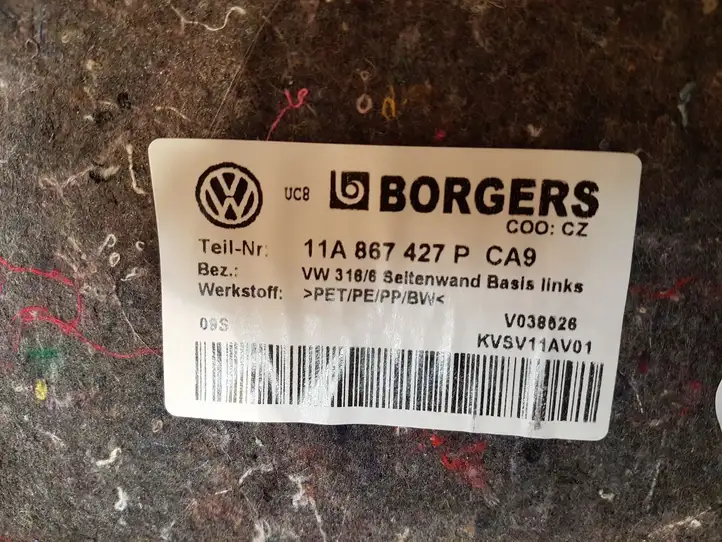 Volkswagen ID.4 (2020 - ) 11A867427P Нижняя боковая отделка заднего сиденья — фото 6