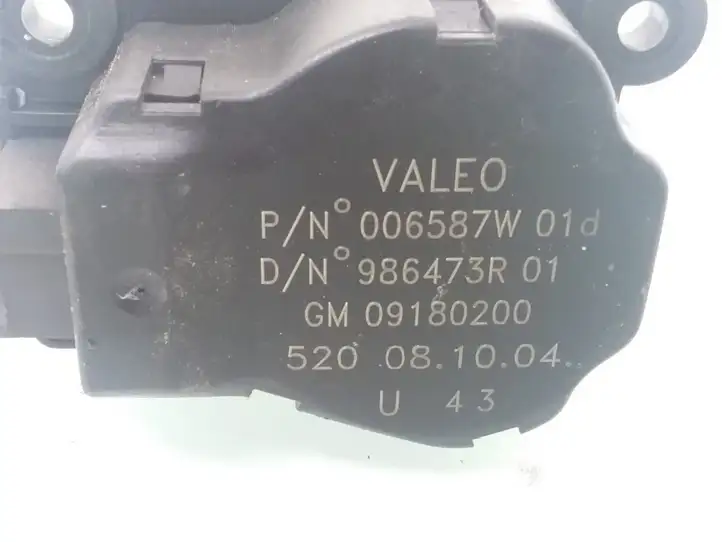 Opel Signum (2002 - 2008) 09180200 Двигатель задвижки потока воздуха — фото 3