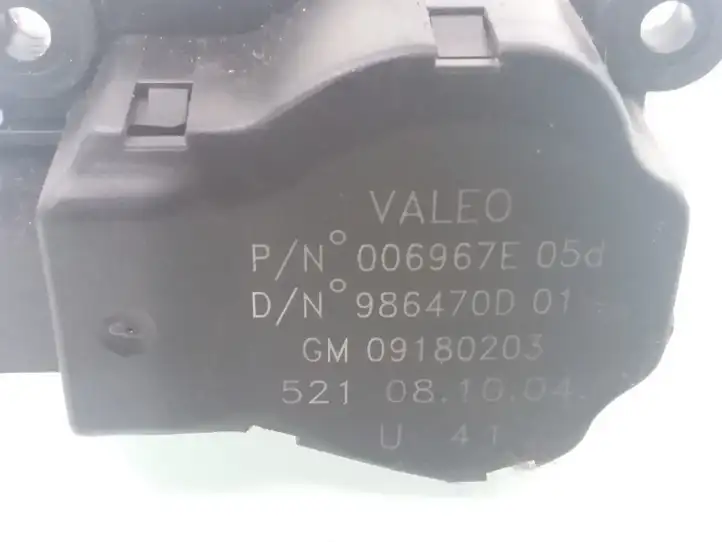 Opel Signum (2002 - 2008) 09180203 Двигатель задвижки потока воздуха — фото 3