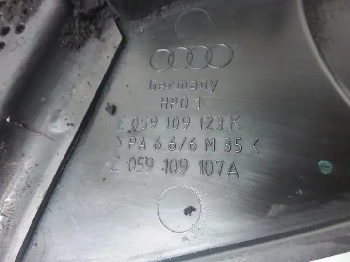 Audi A6 Allroad C5 (2000 - 2006) 059109123K Защита ремня ГРМ — фото 3
