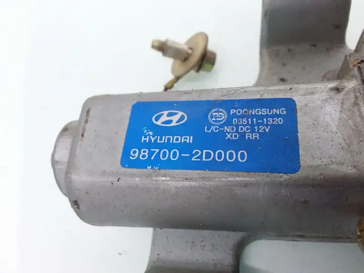 Hyundai Elantra (2000 - 2003) 987002D000 Двигатель стеклоочистителя заднего стекла — фото 4