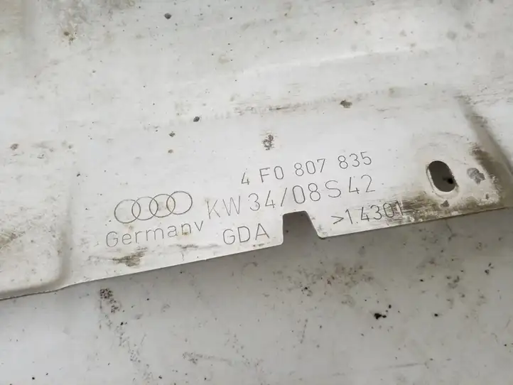 Audi A6 Allroad C6 (2006 - 2008) 4F0807835 Нижняя часть переднего бампера — фото 4