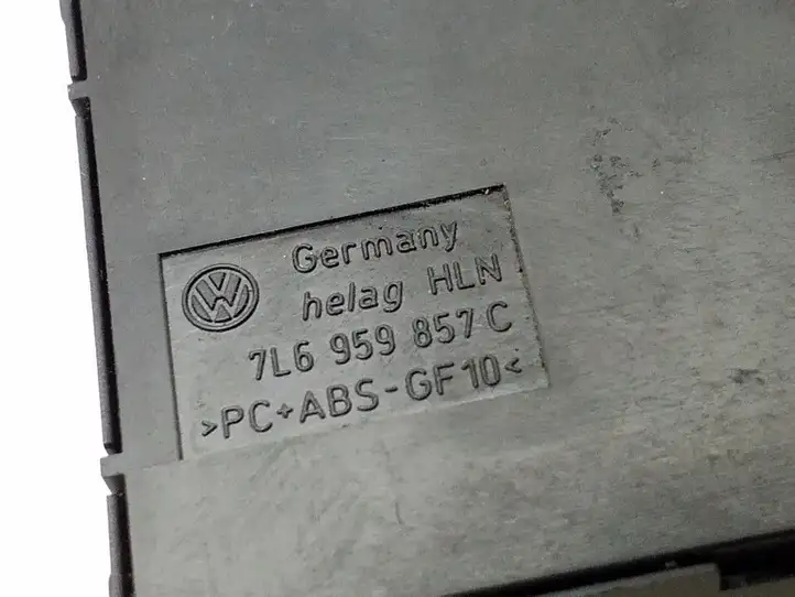 Volkswagen Touareg I (2002 - 2010) 7L6959857C Блок кнопок стеклоподъемников — фото 8