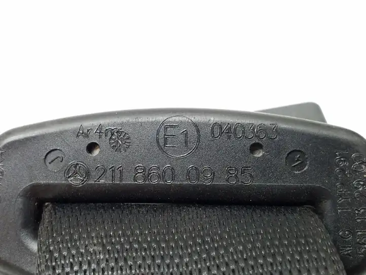 Mercedes-Benz E W211 (2002 - 2009) 2118600985 Центральный ремень безопасности — фото 3