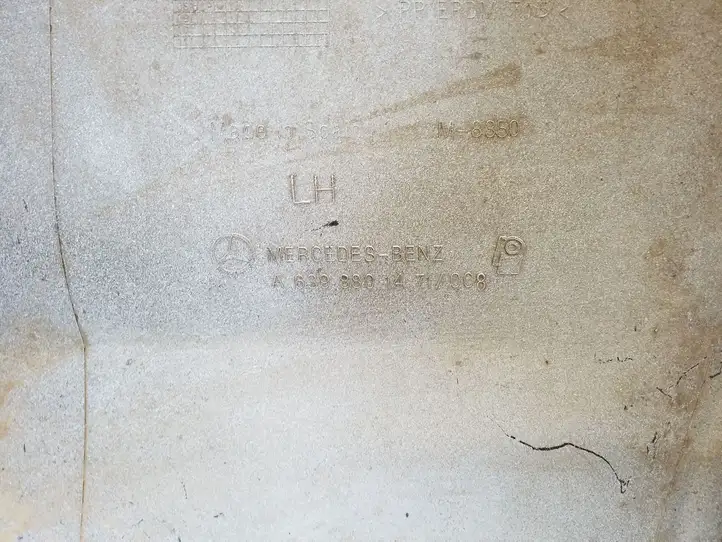 Mercedes-Benz Vito Viano W639 (2003 - 2010) A6398801471 Угловая часть заднего бампера — фото 6