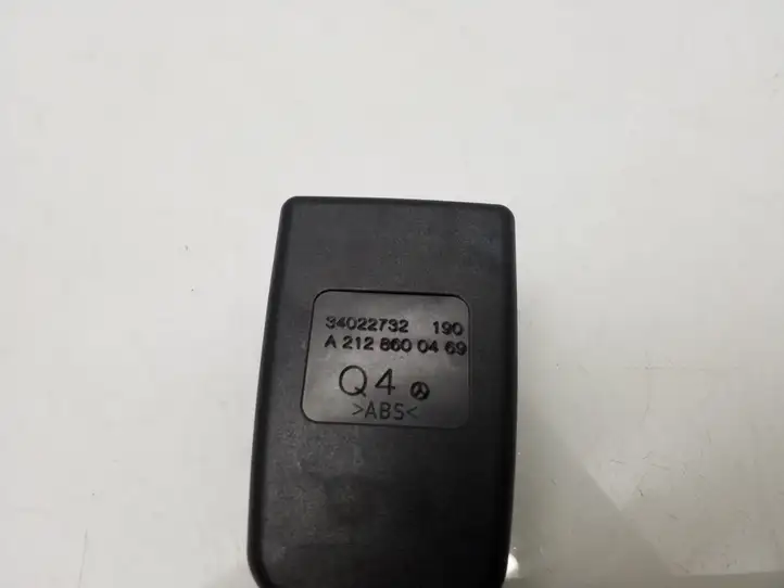 Mercedes-Benz E W212 (2009 - 2016) A2128600469 Замок заднего ремня — фото 6