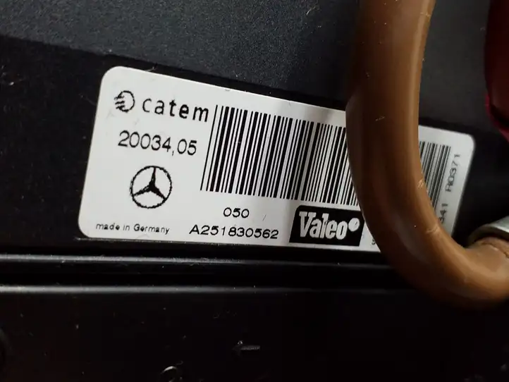 Mercedes-Benz R W251 (2005 - 2013) 939653M Комплект системы вентиляции салона — фото 16