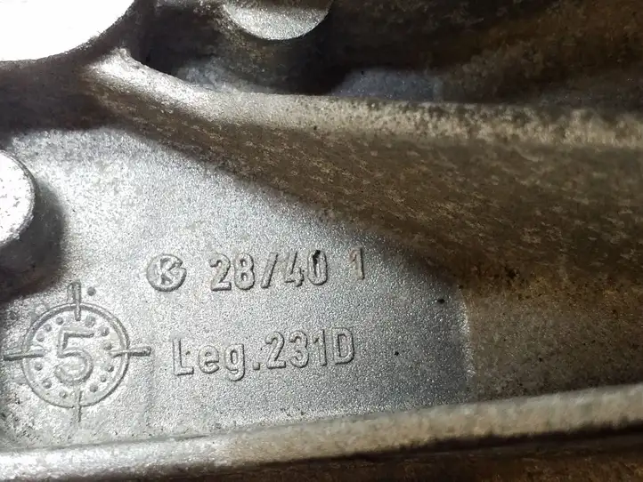 Volkswagen Touareg I (2002 - 2010) 077260885M Кронштейн двигателя — фото 6
