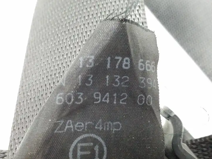 Opel Zafira B (2003 - 2006) 13178666 Передний ремень безопасности — фото 4