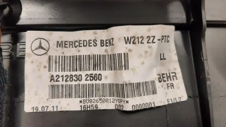 Mercedes-Benz E W212 (2009 - 2016) A2128302560 Комплект системы вентиляции салона — фото 6