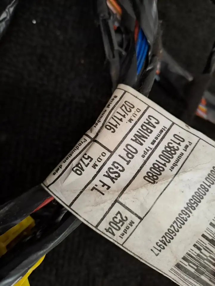 Fiat Ducato (2014 - ) 01380018080 Прочая электропроводка — фото 5