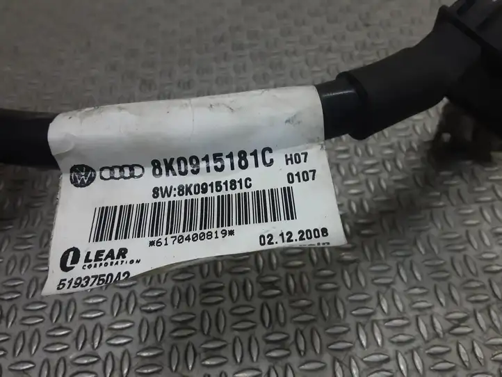 Audi A6 S6 C6 4F (2008 - 2011) 8K0915181C Минусовой провод аккумулятора — фото 2