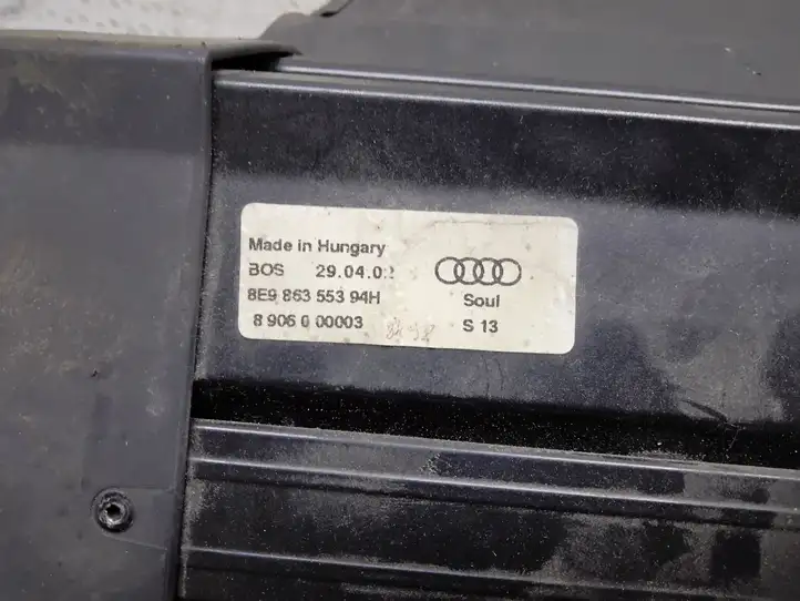 Audi A4 S4 B6 8E 8H (2000 - 2006) 8E986355394H Шторка — фото 3