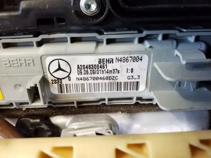 Mercedes-Benz E C207 W207 (2009 - 2017) A2128301760 Комплект системы вентиляции салона — фото 5